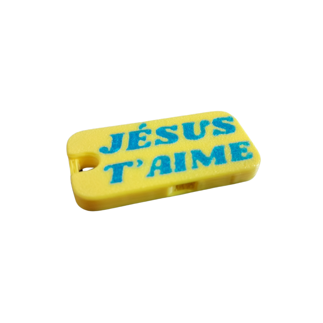 Sifflet "Jésus t'aime"